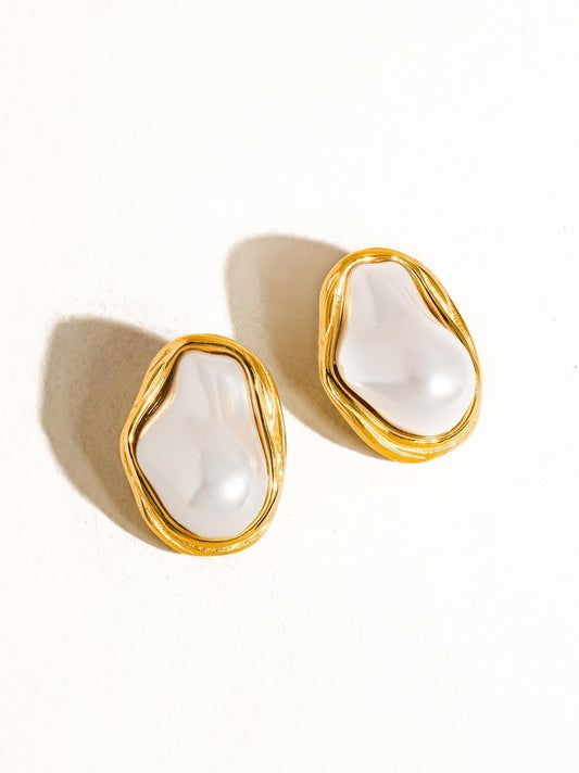 Be Still Pearl Studs