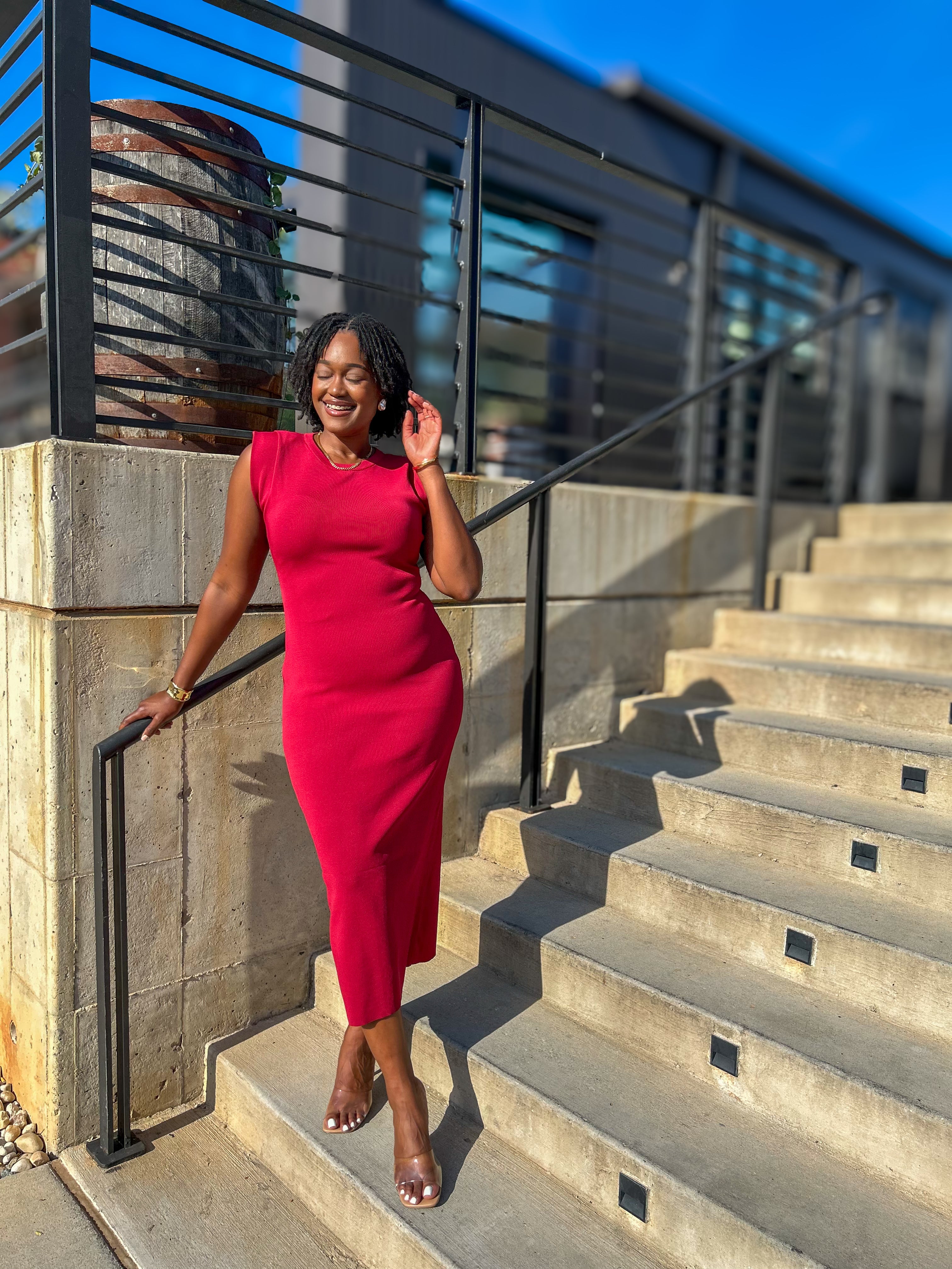 God, I Thank You Midi Dress